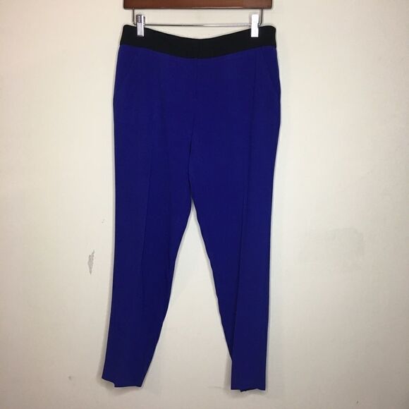 Trina Turk Sz 2 Blue Pants - Picture 1 of 5